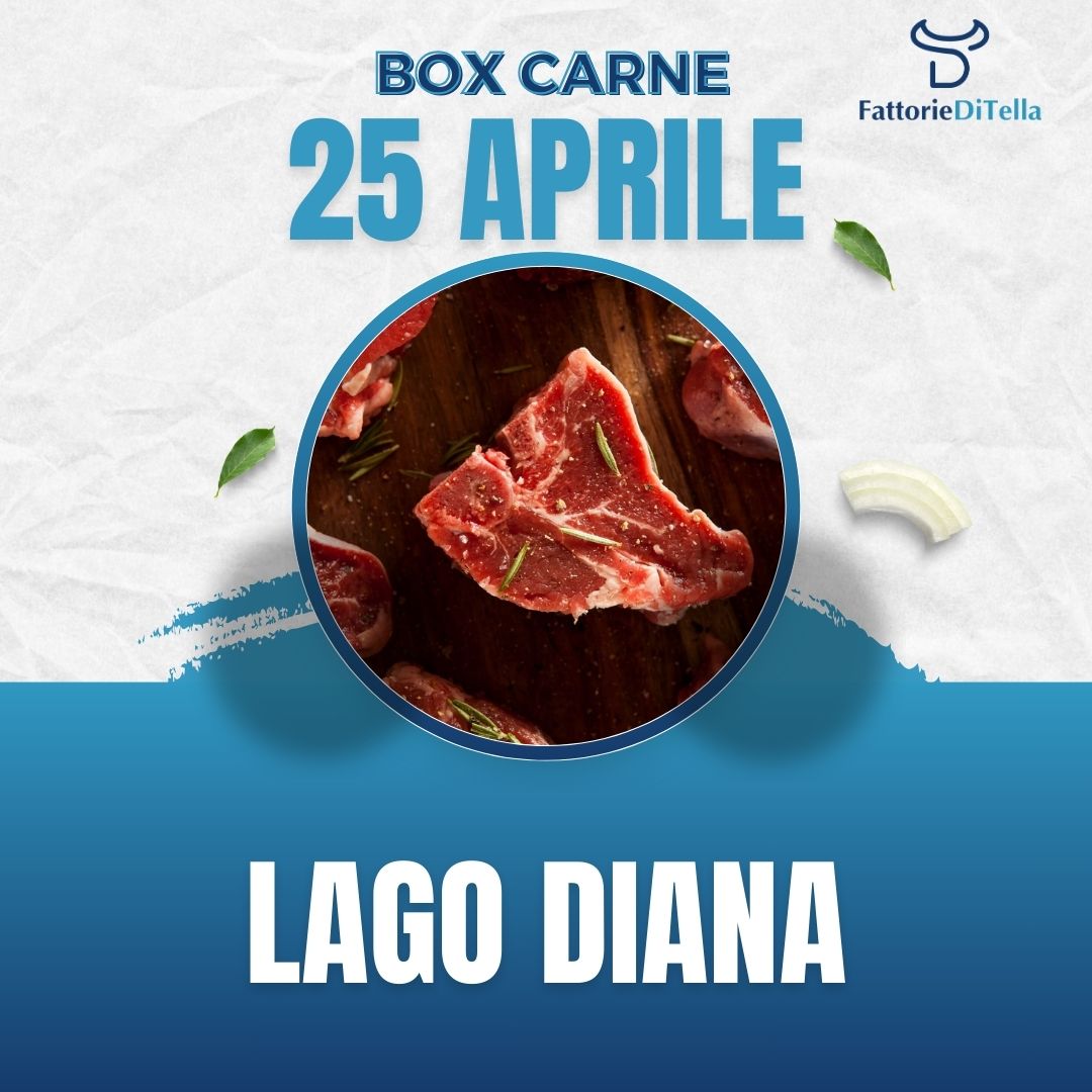 BOX CARNE LAGO DIANA  (Ideale per una persona)